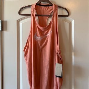 NWT Nike Women's Coral Peach Tank Top